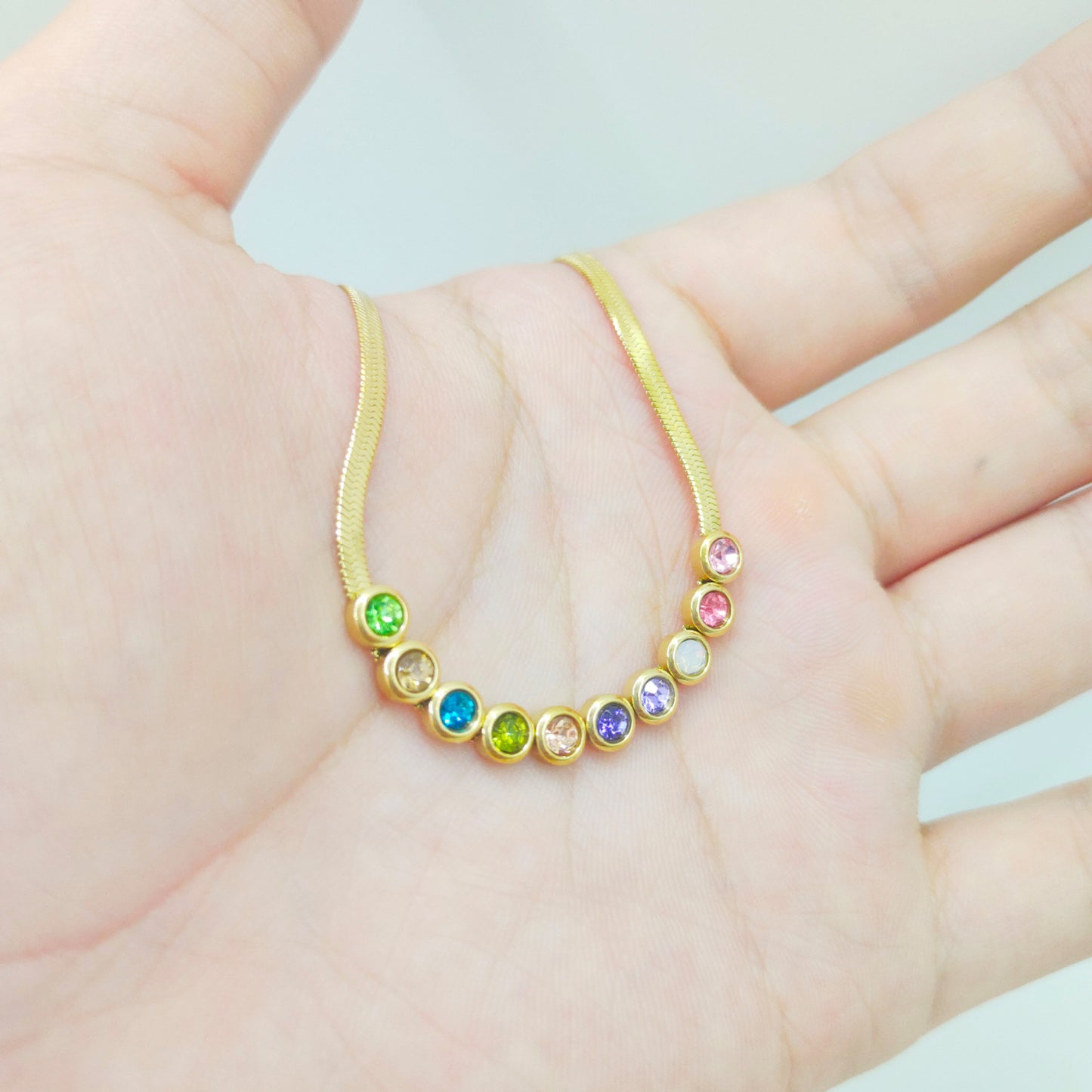 Women's European And American Simple Blade Bracelet