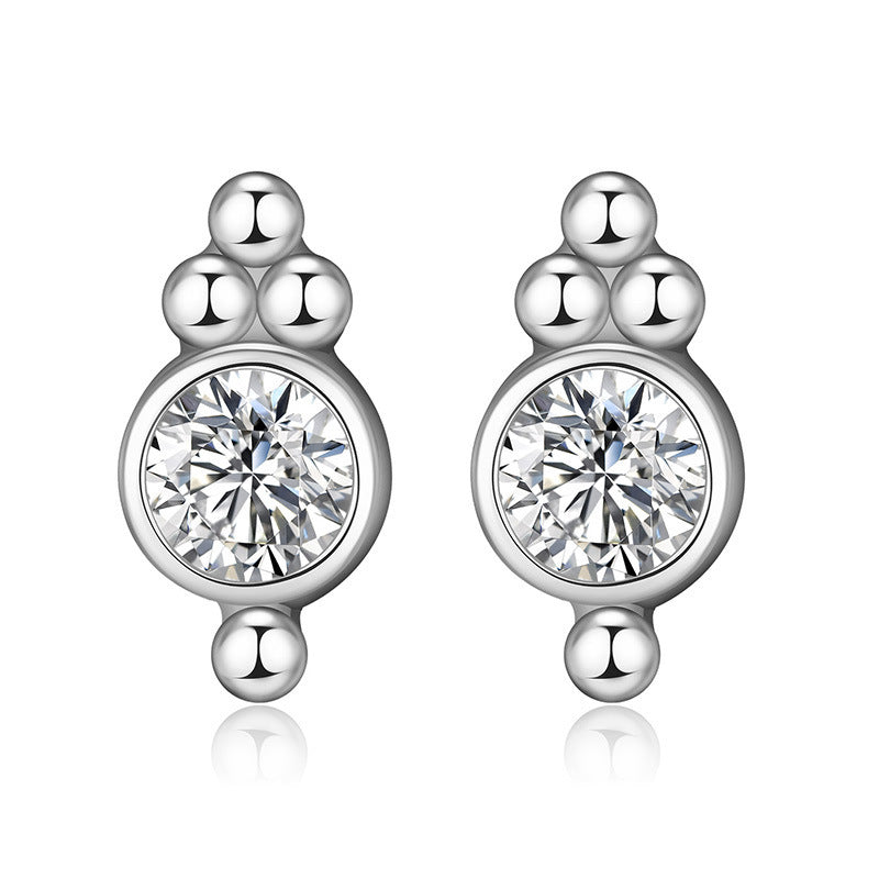 925 sterling silver plated earrings