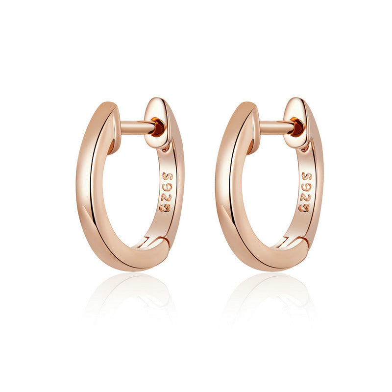 S925 Sterling Silver Earrings Gold Plated