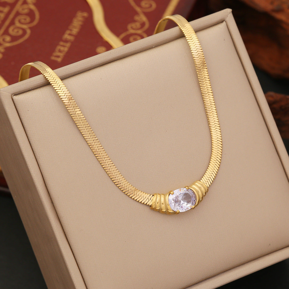 Jewelry Personalized Stainless Steel Necklace Set