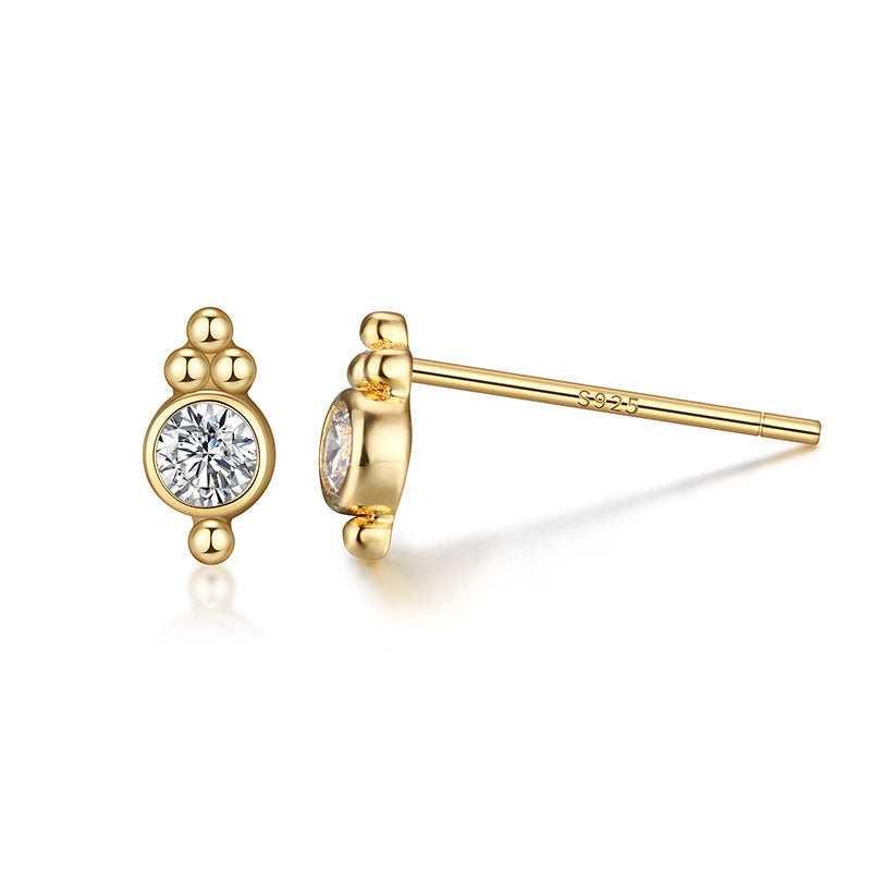 925 sterling silver plated earrings