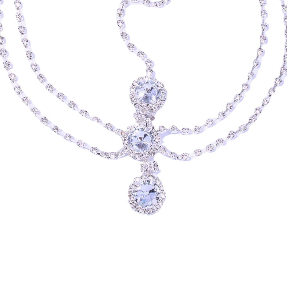 Personality Ethnic Wind Rhinestone Hair Chain