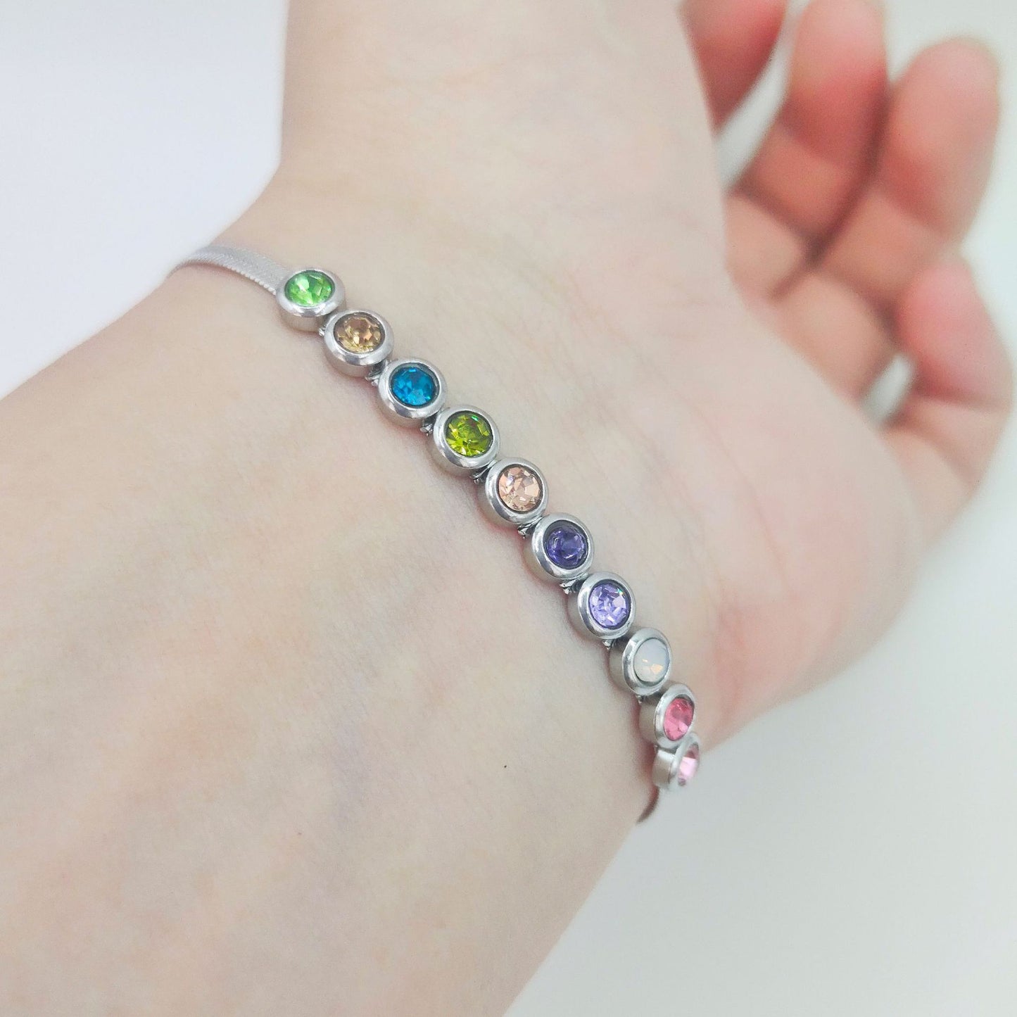 Women's European And American Simple Blade Bracelet