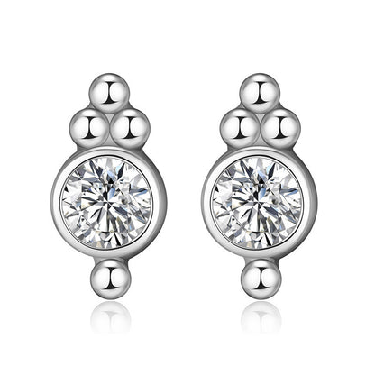 925 sterling silver plated earrings